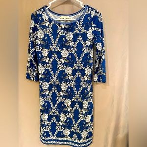 Women’s XS Blue Dress with flowers